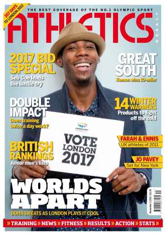 AW – Athletics Weekly Magazine issue AW Nov 3 2011