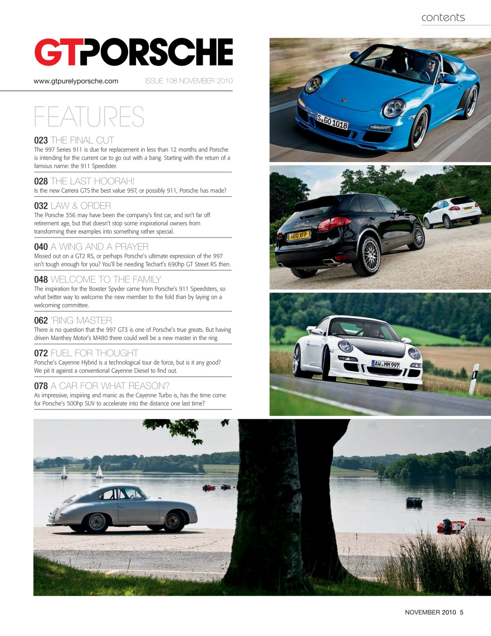 GT Porsche Preview Pages