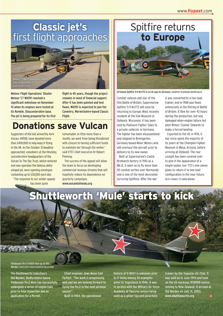 FlyPast Preview Pages