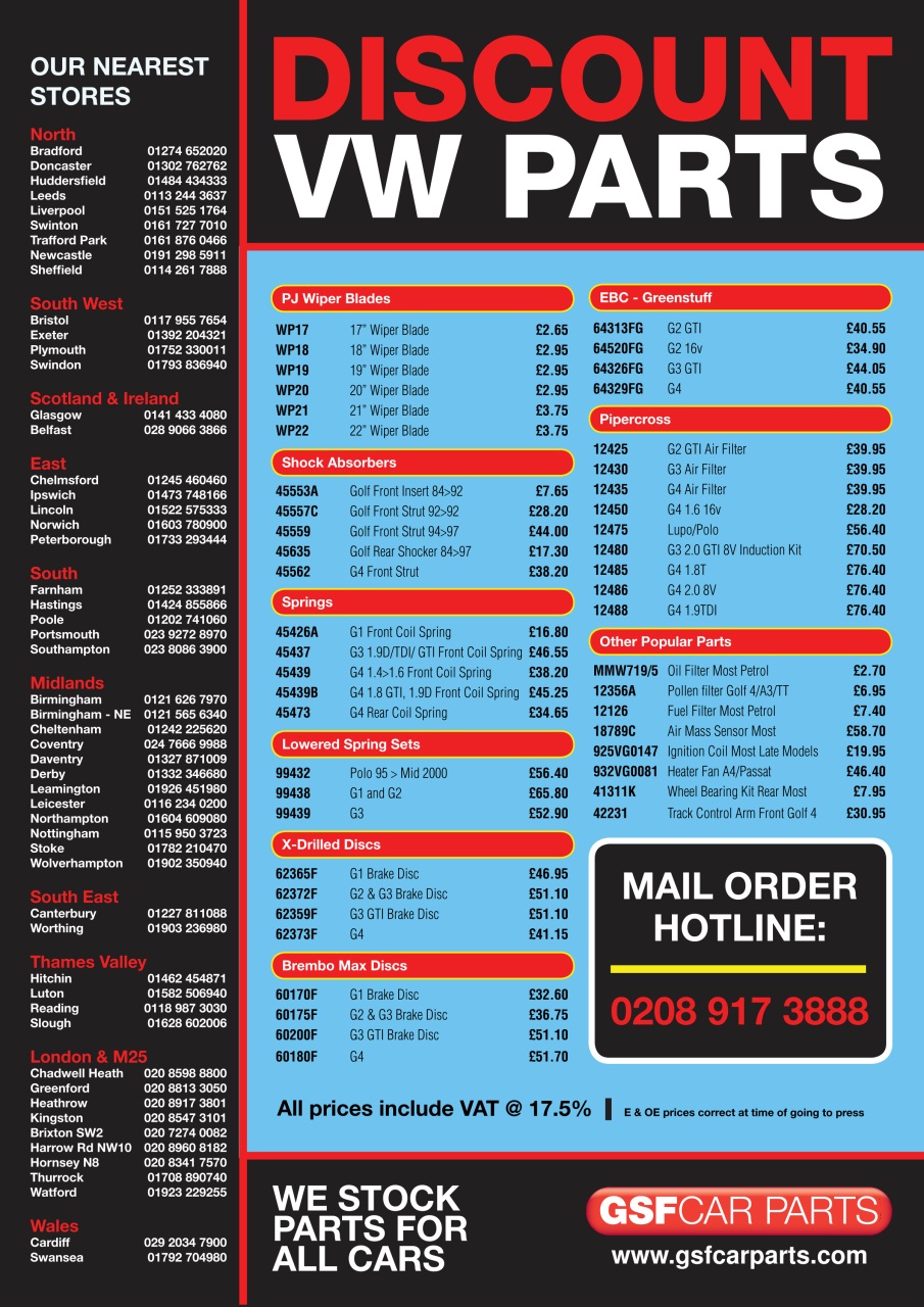 Performance VW Preview Pages