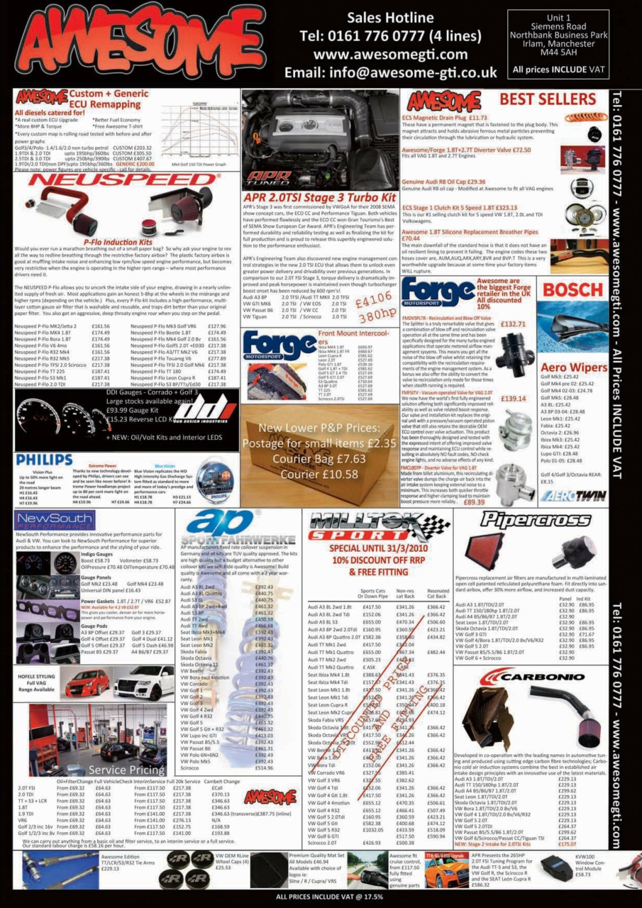 Performance VW Preview Pages