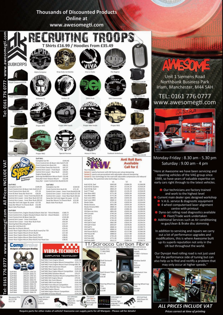 Performance VW Preview Pages