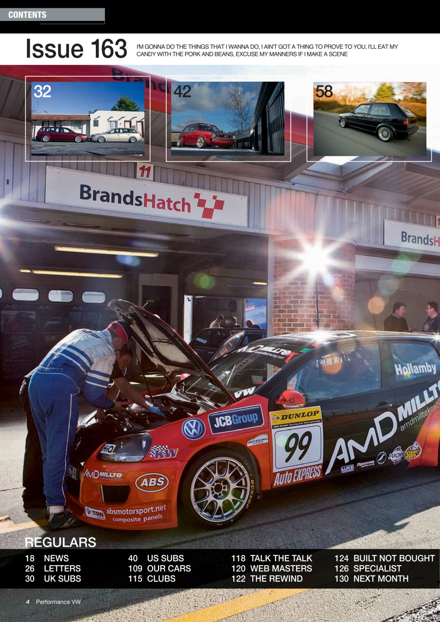 Performance VW Preview Pages