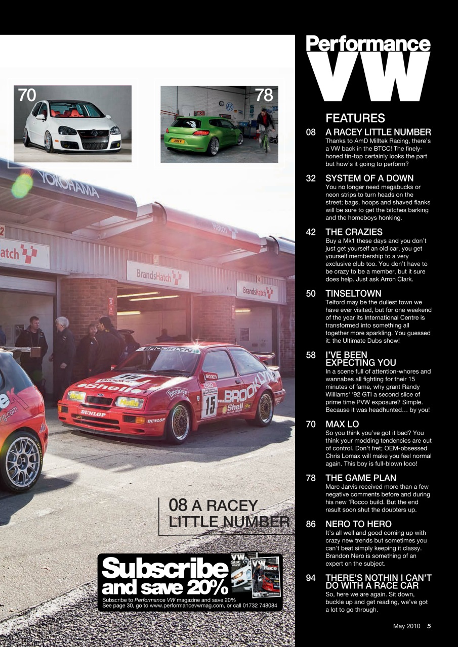 Performance VW Preview Pages