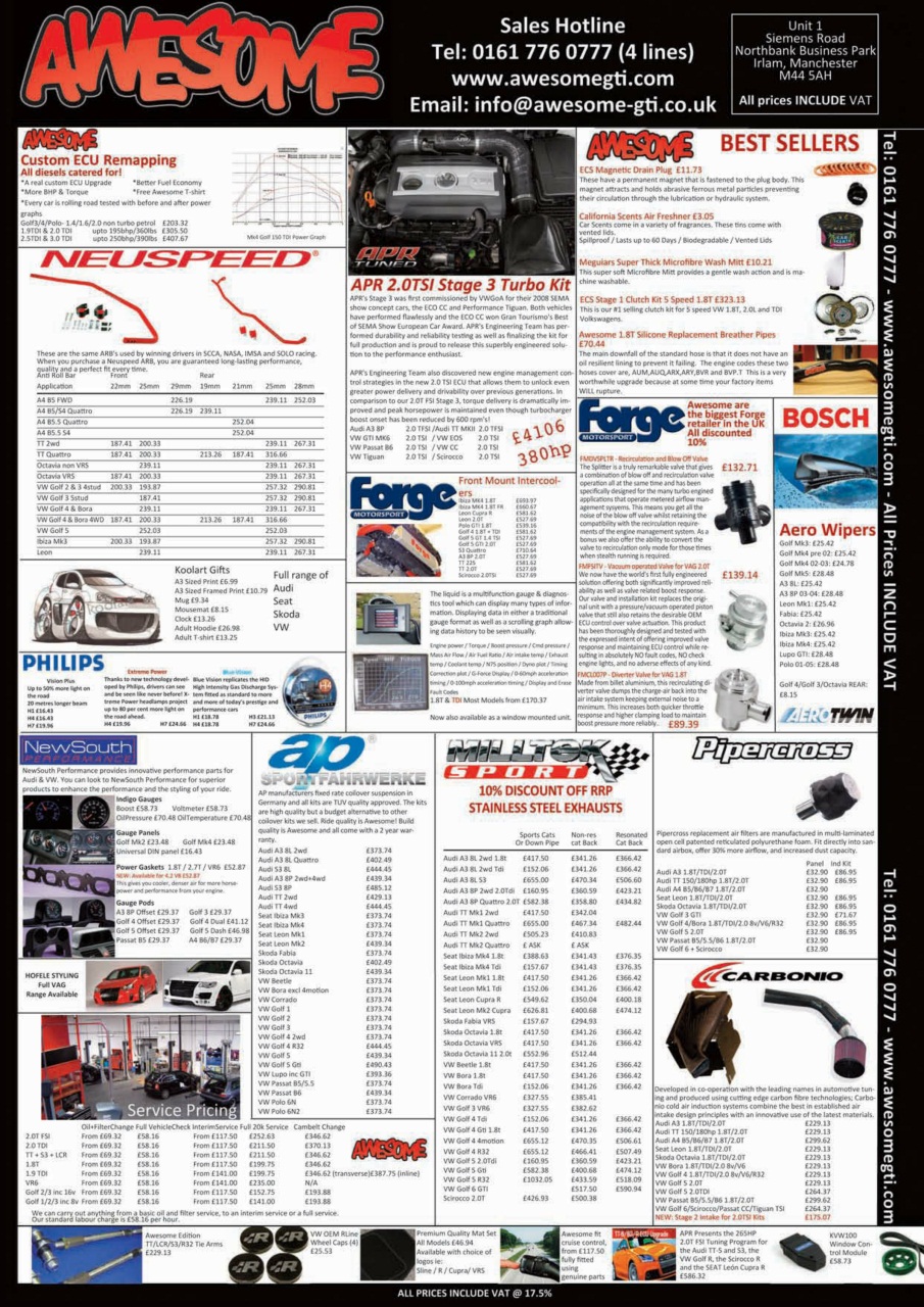 Performance VW Preview Pages