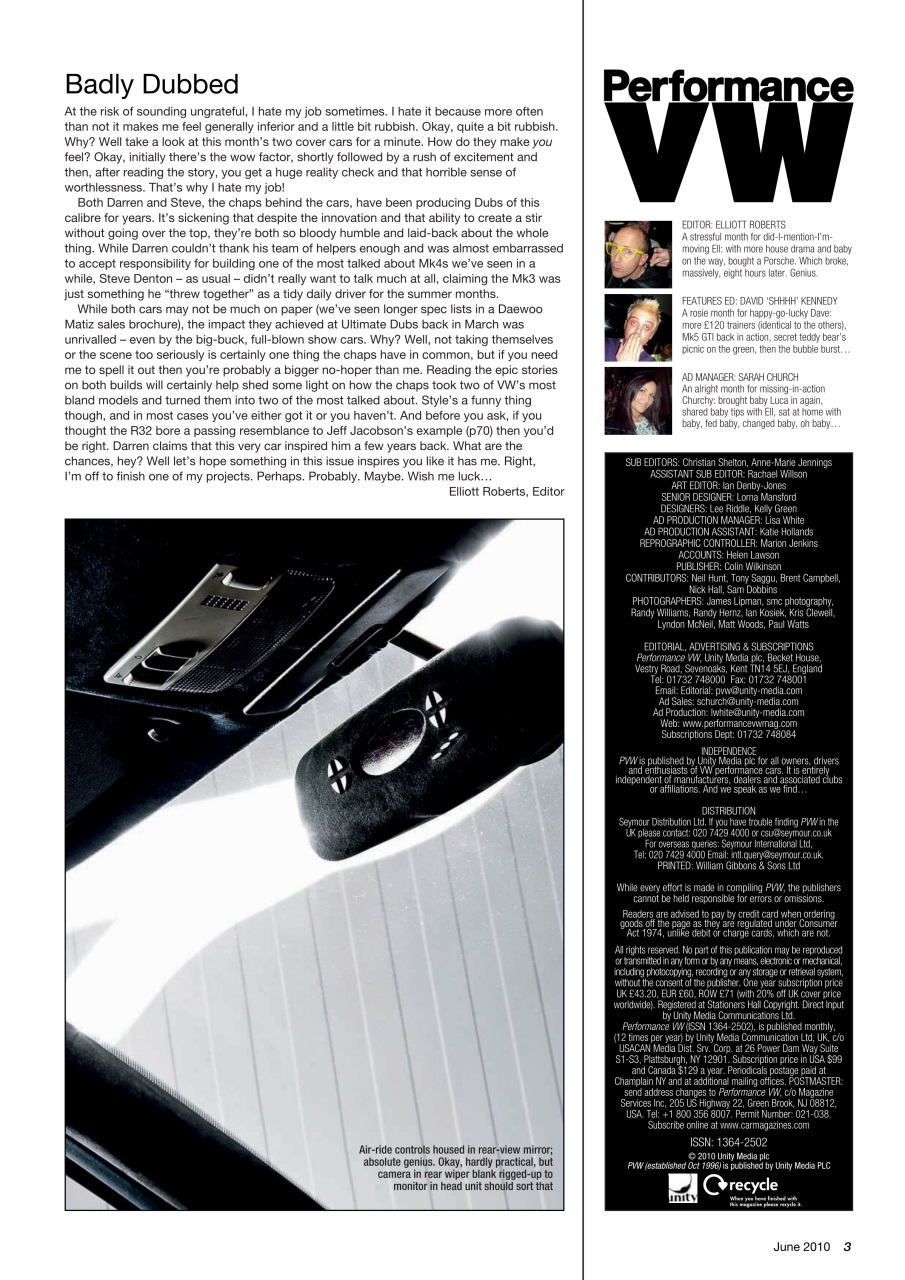 Performance VW Preview Pages