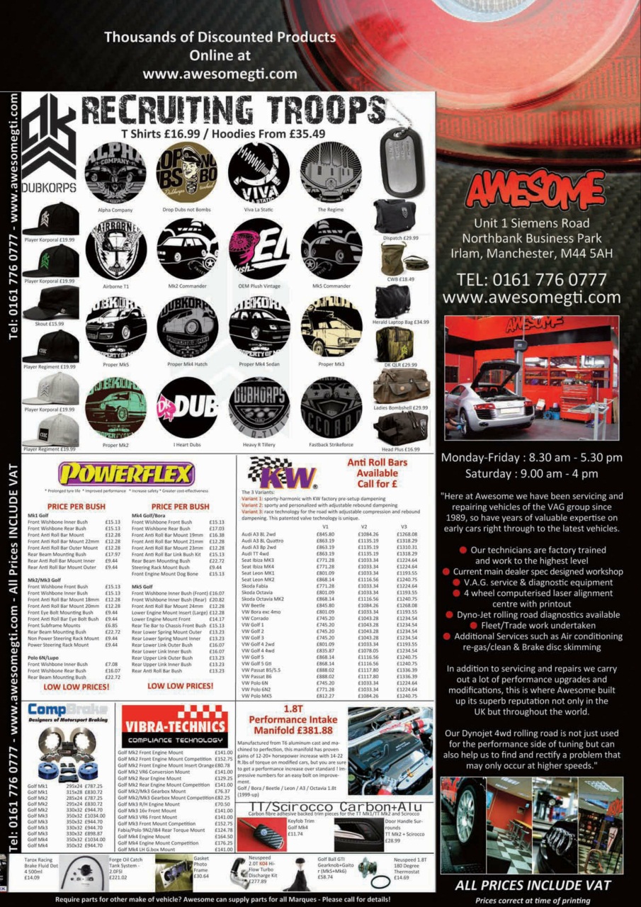 Performance VW Preview Pages