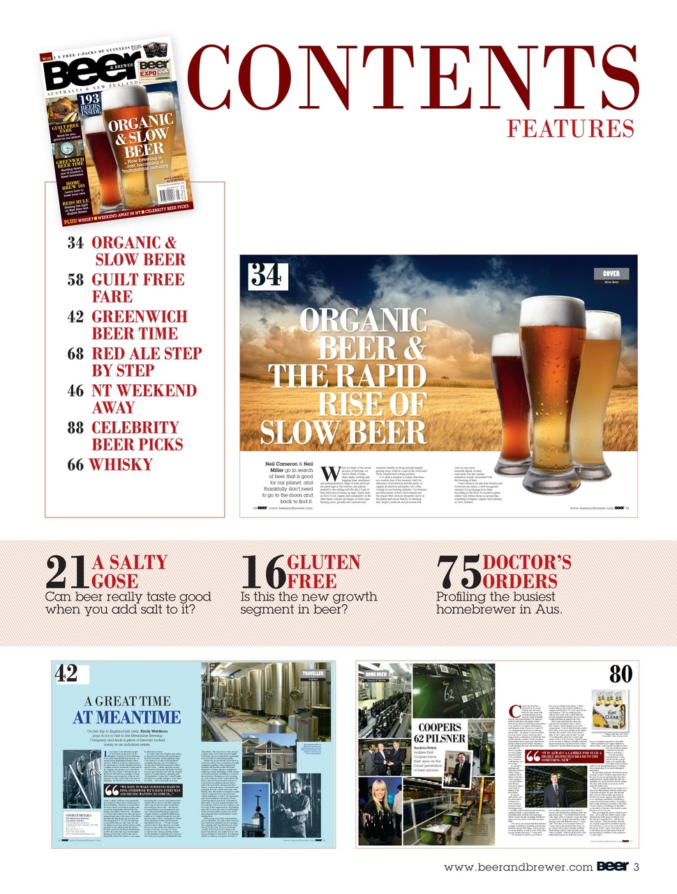 Beer and Brewer Preview Pages