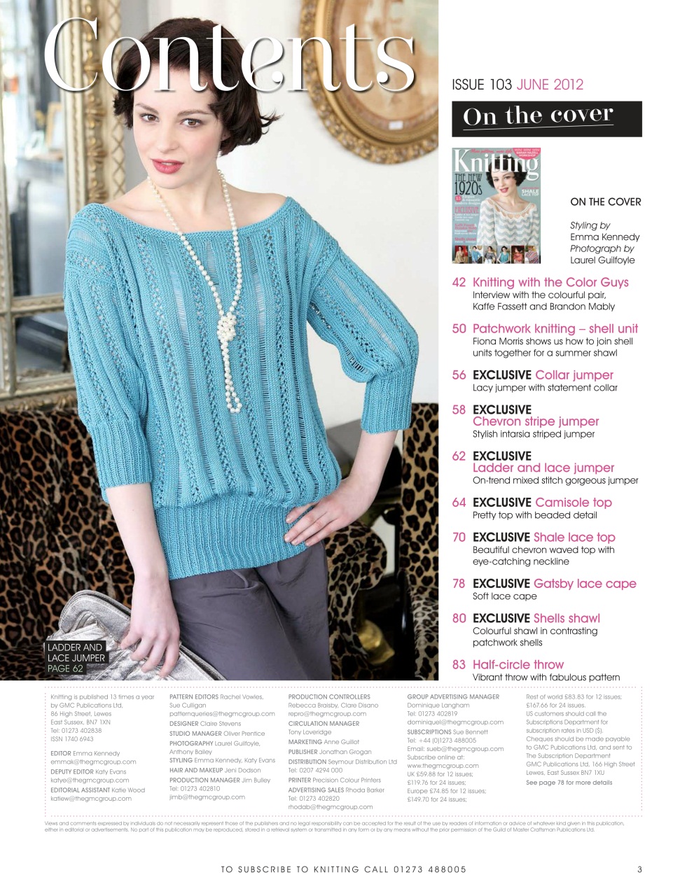 Knitting Preview Pages