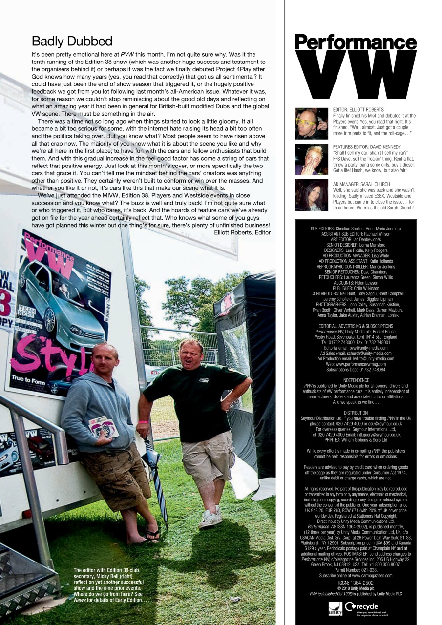 Performance VW Preview Pages