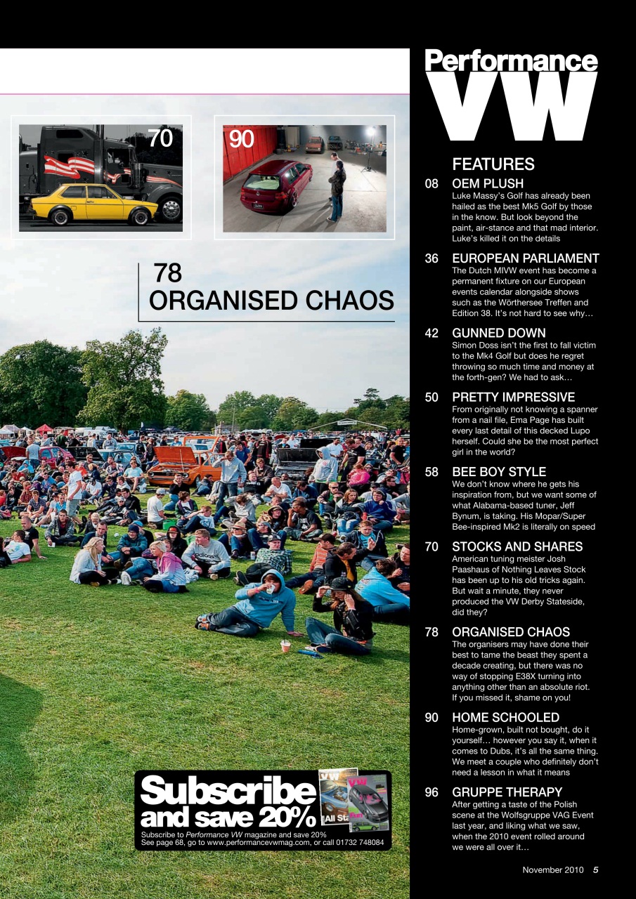 Performance VW Preview Pages