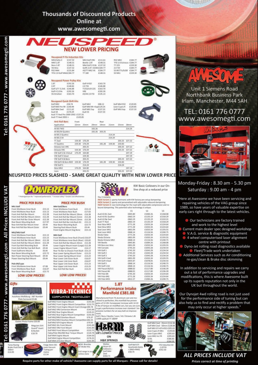 Performance VW Preview Pages