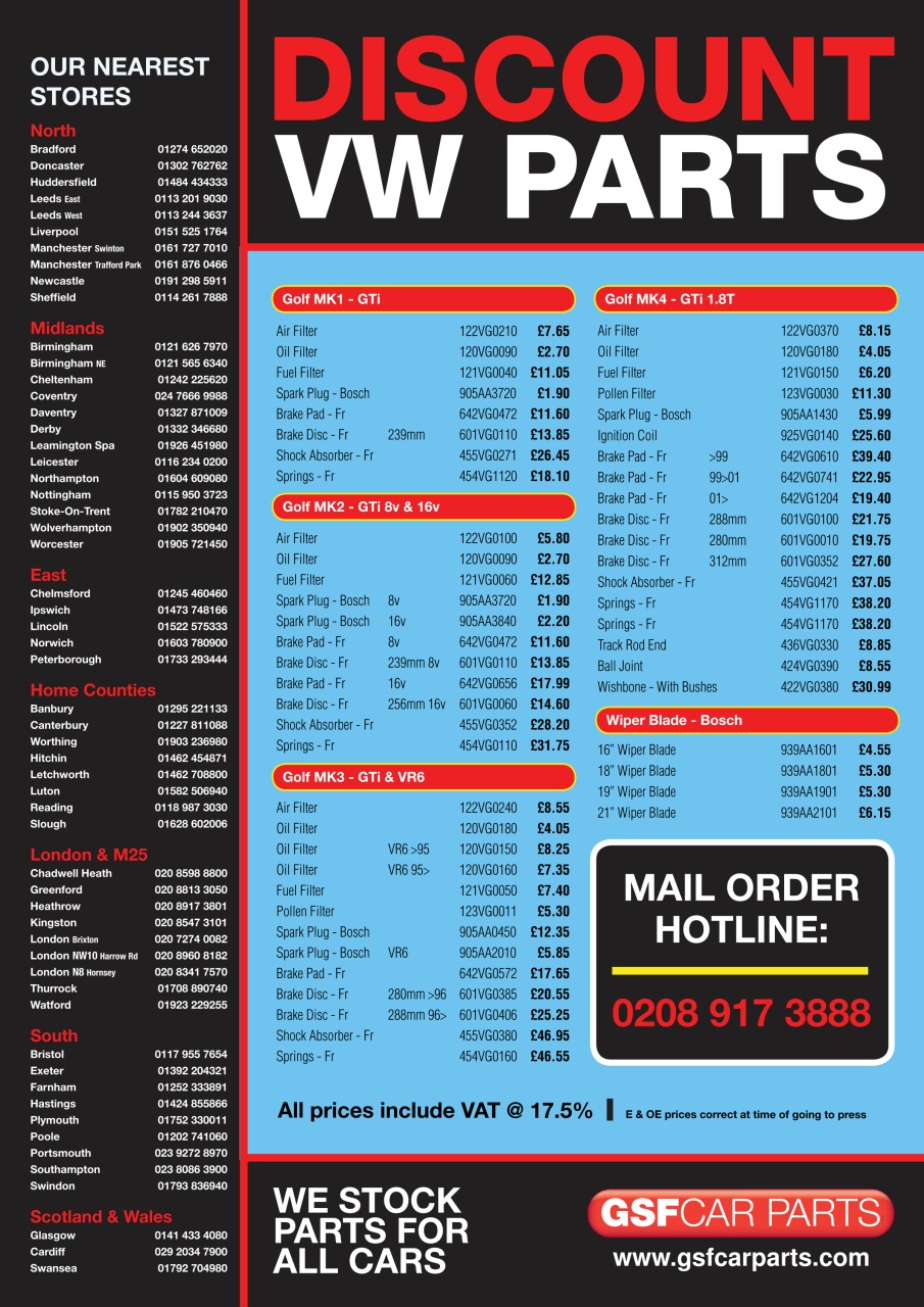 Performance VW Preview Pages