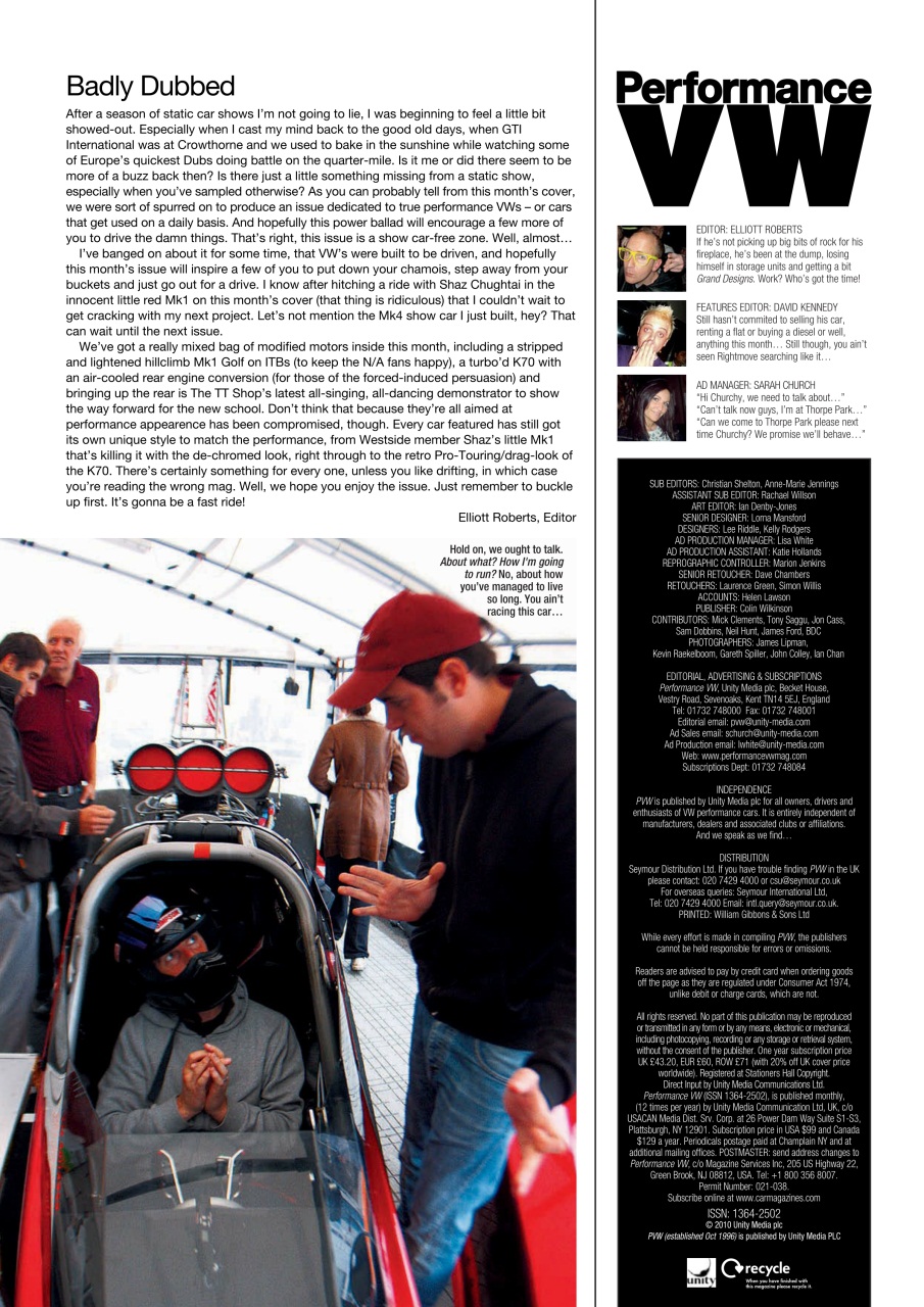 Performance VW Preview Pages