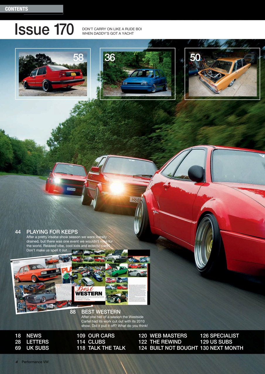 Performance VW Preview Pages