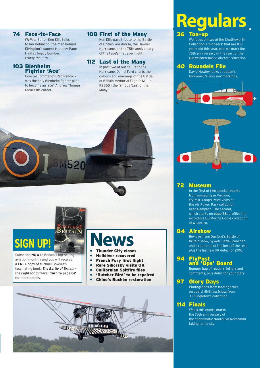 FlyPast Preview Pages