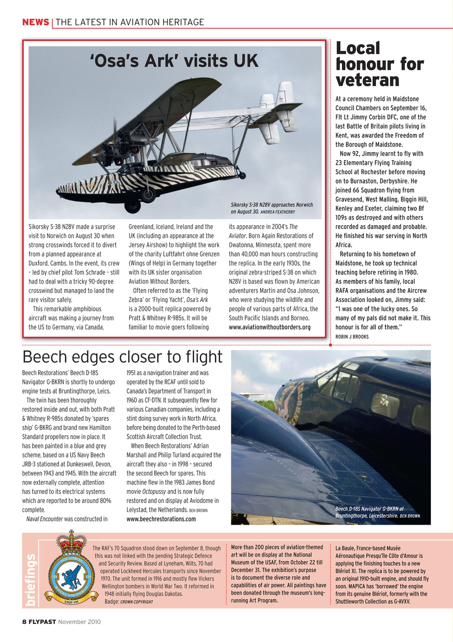 FlyPast Preview Pages