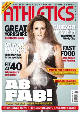 AW – Athletics Weekly Magazine issue AW Oct 13 2011