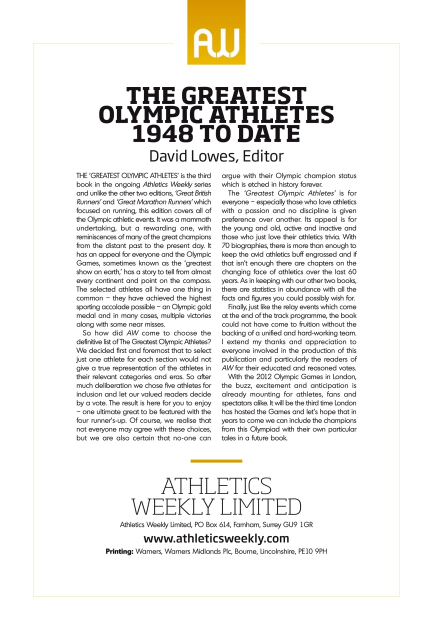 AW Specials Preview Pages