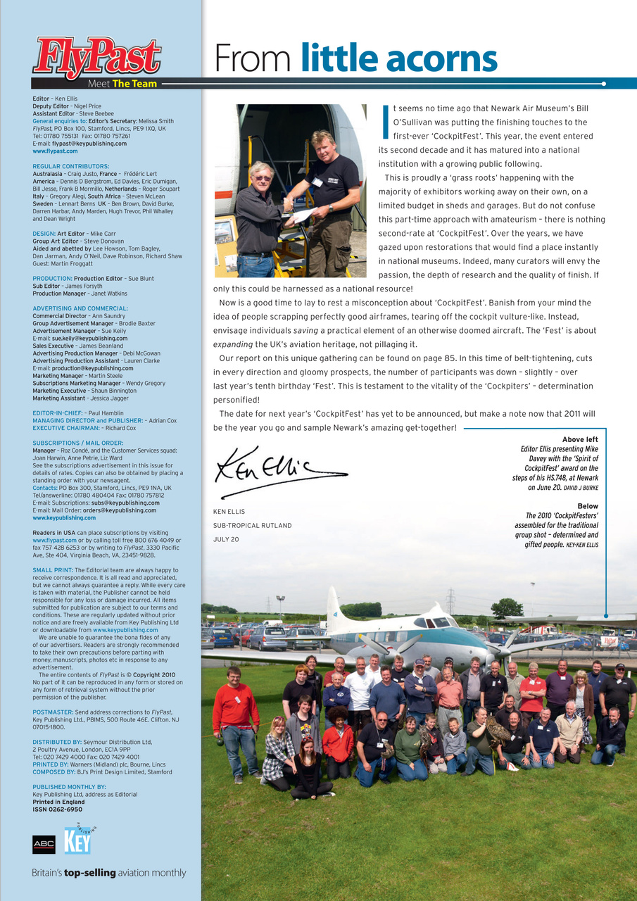 FlyPast Preview Pages