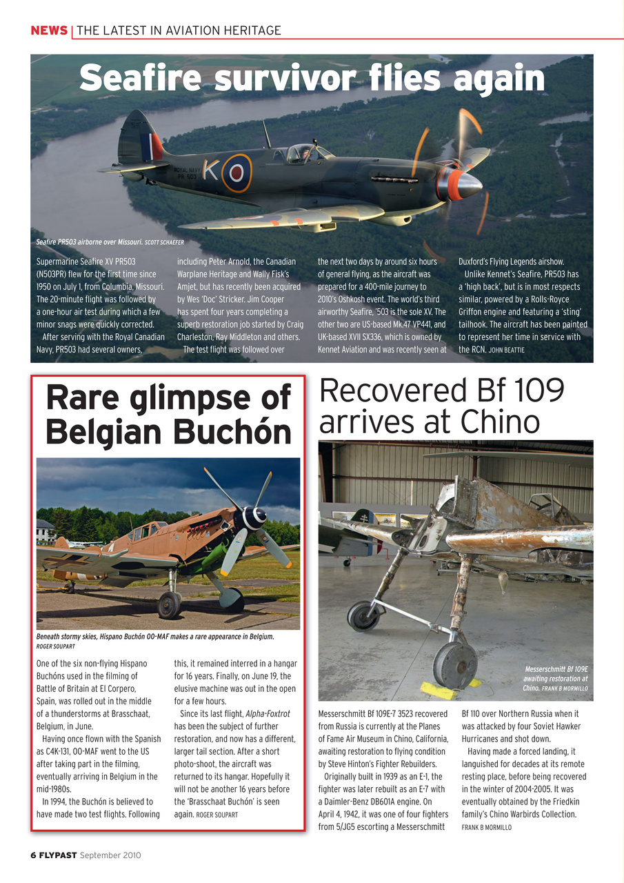 FlyPast Preview Pages