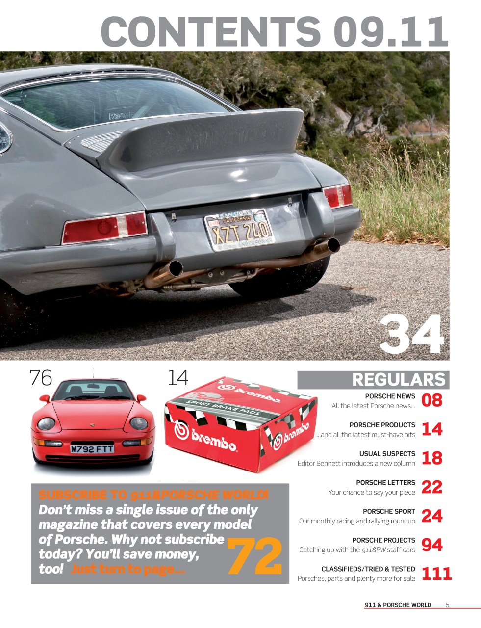 911 & Porsche World Preview Pages