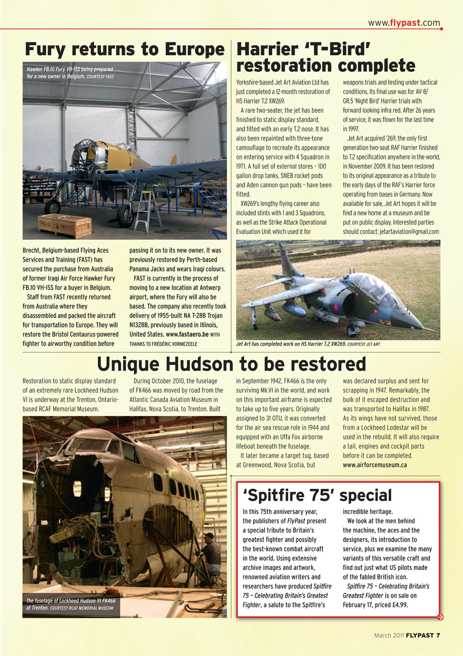 FlyPast Preview Pages