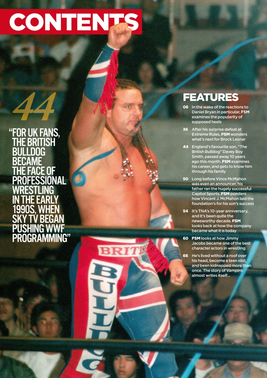 Wrestletalk Magazine Preview Pages