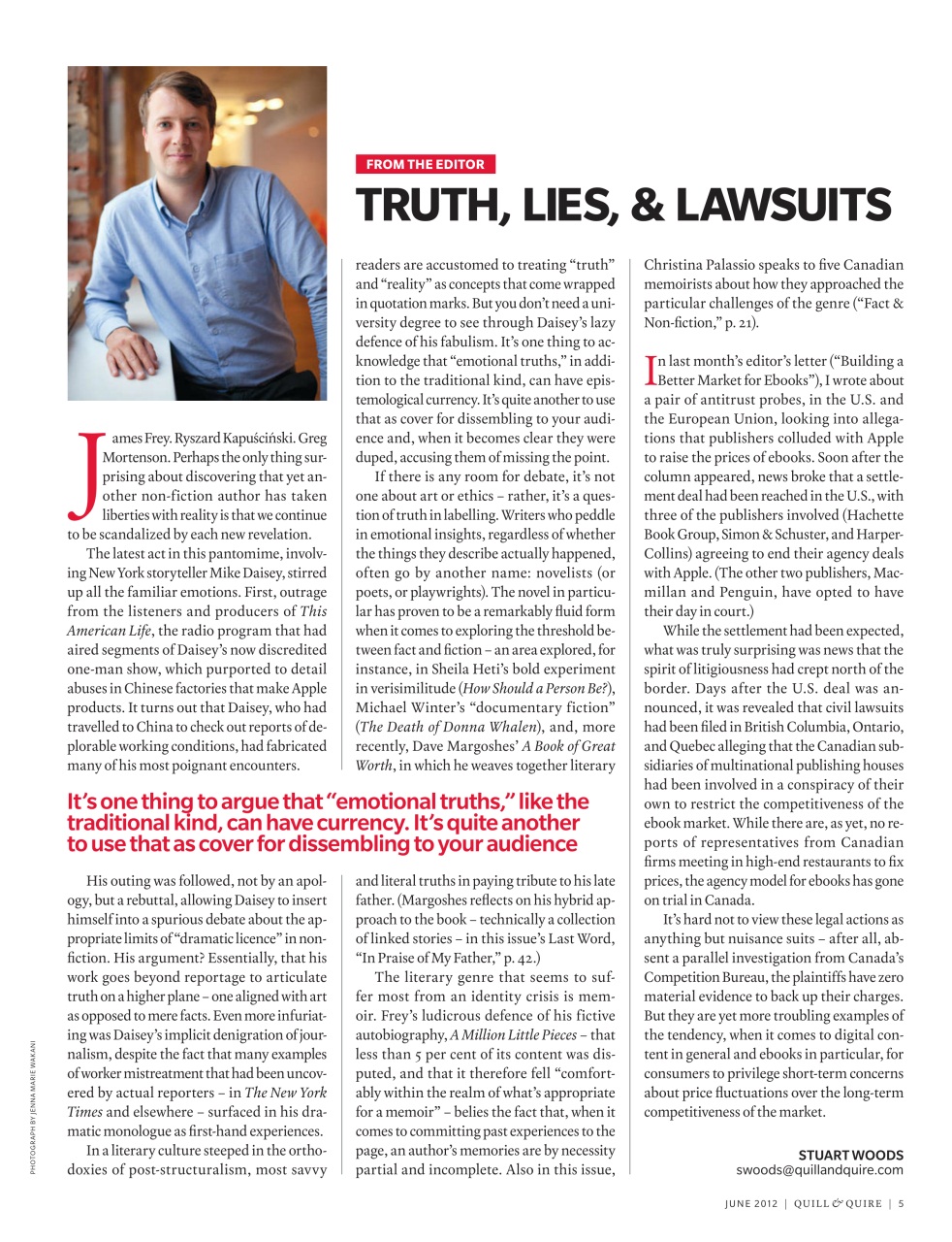 Quill & Quire Preview Pages