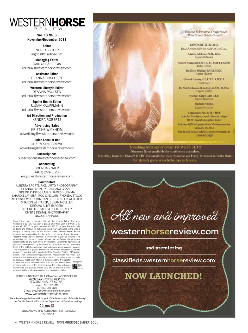 Western Horse Review Preview Pages