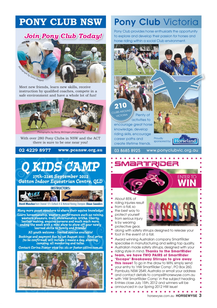 HorseWyse Magazine Preview Pages