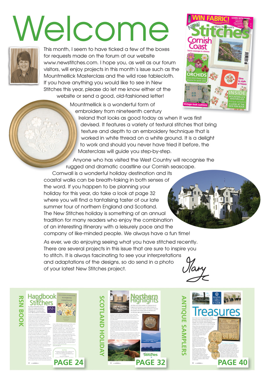 New Stitches Preview Pages