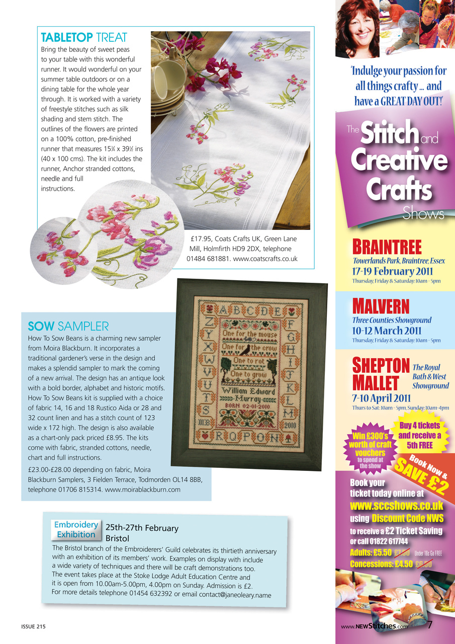 New Stitches Preview Pages