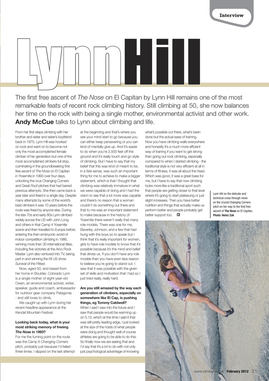 Climber Preview Pages