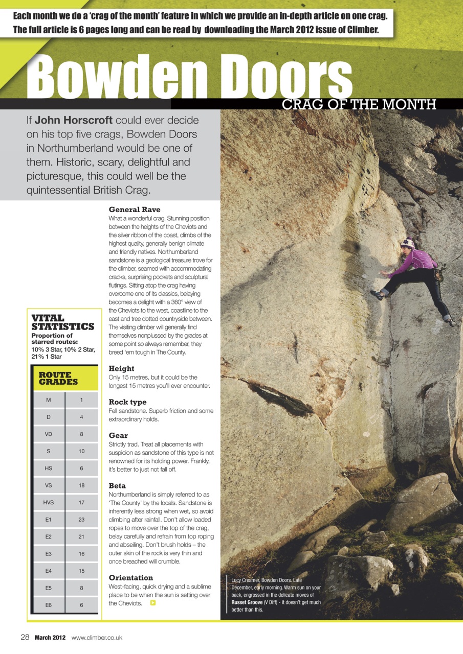 Climber Preview Pages