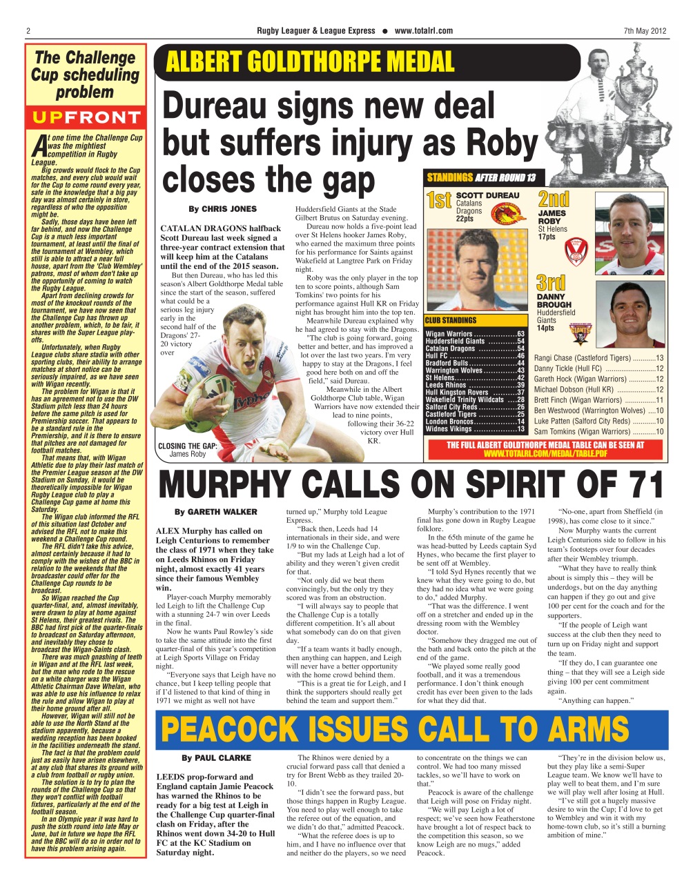 League Express Preview Pages