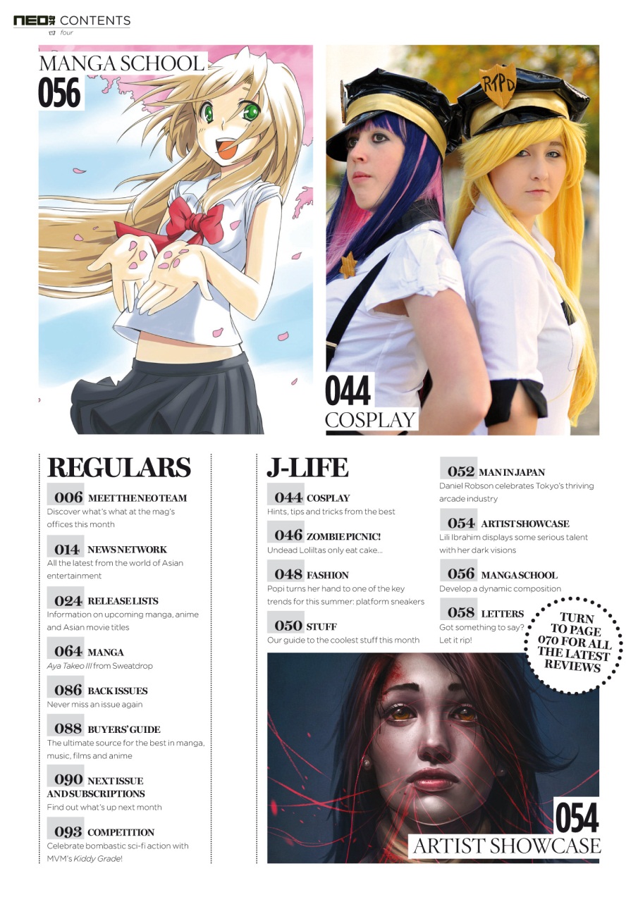 NEO Magazine Preview Pages