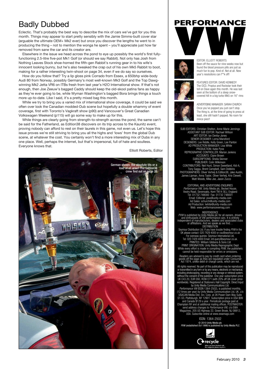 Performance VW Preview Pages