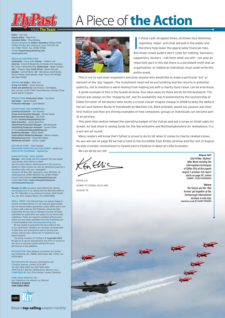 FlyPast Preview Pages