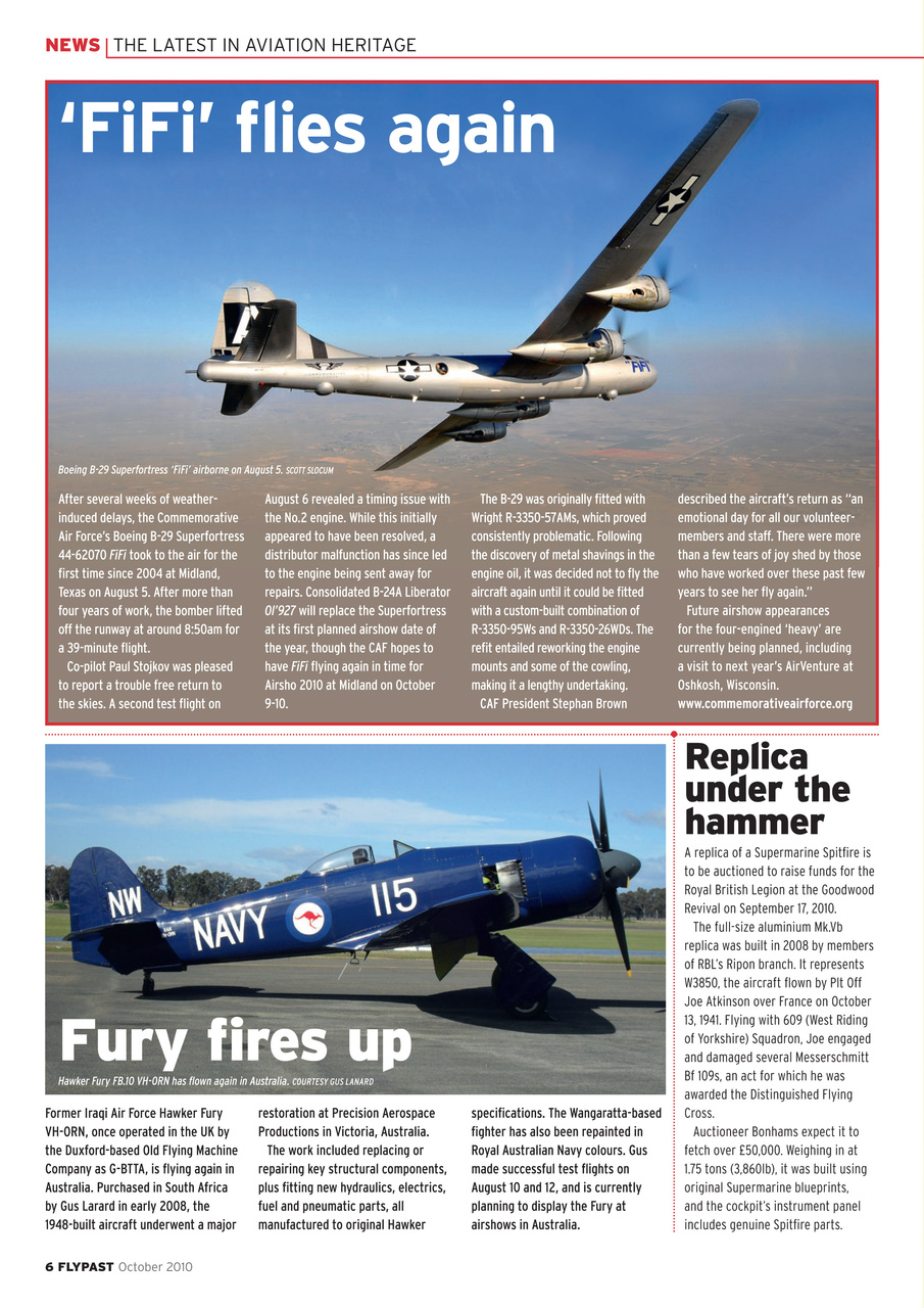 FlyPast Preview Pages