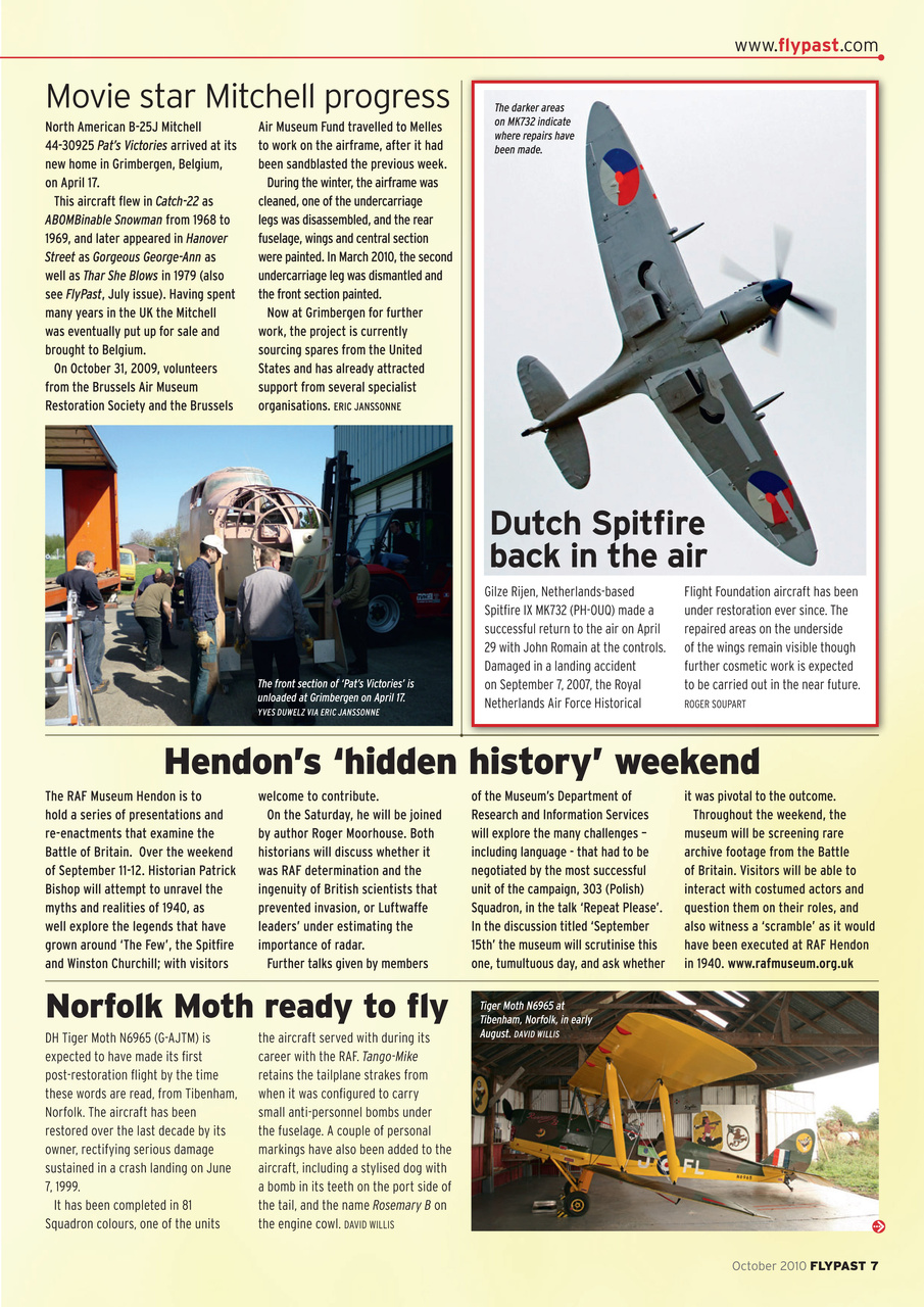 FlyPast Preview Pages