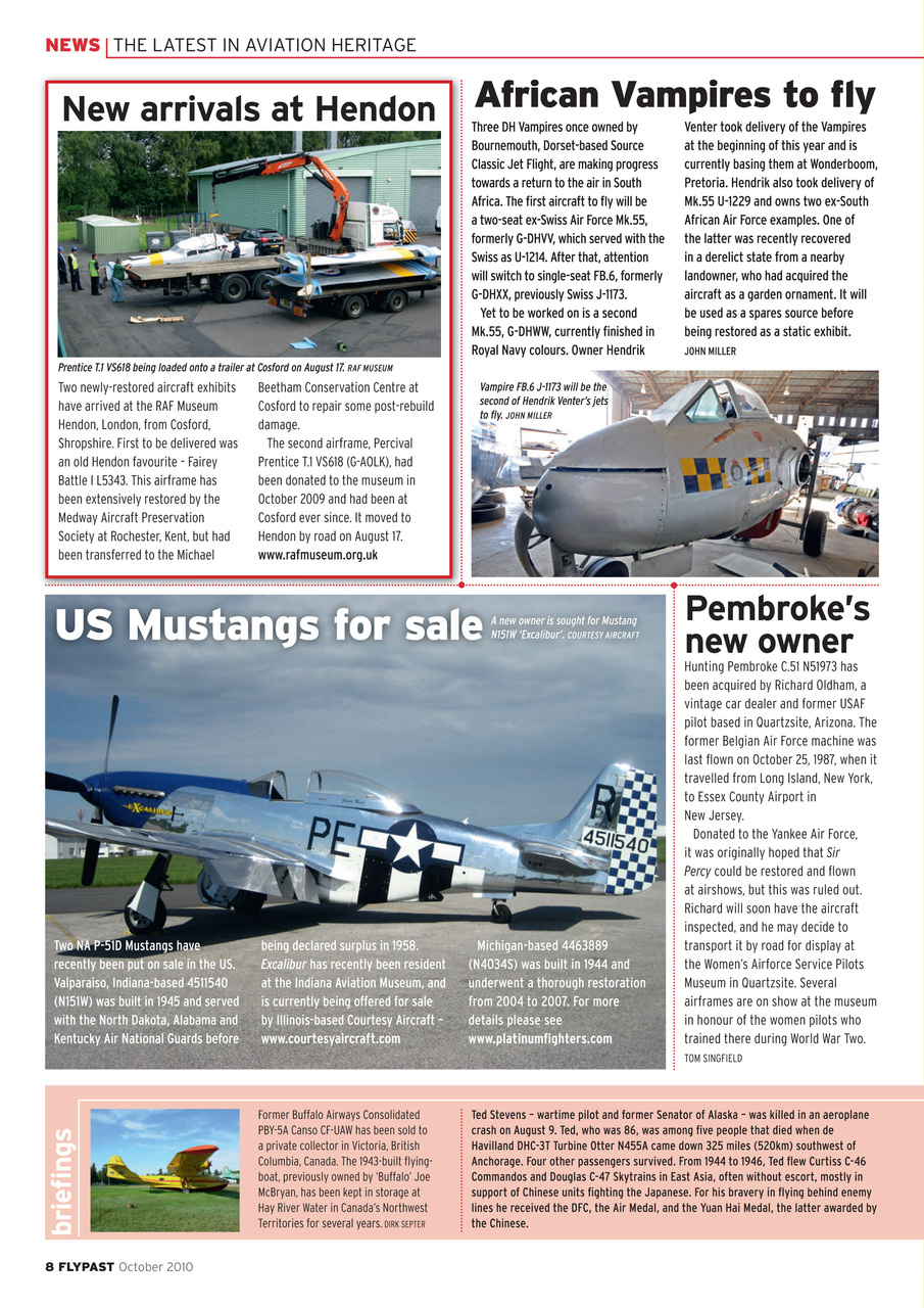 FlyPast Preview Pages