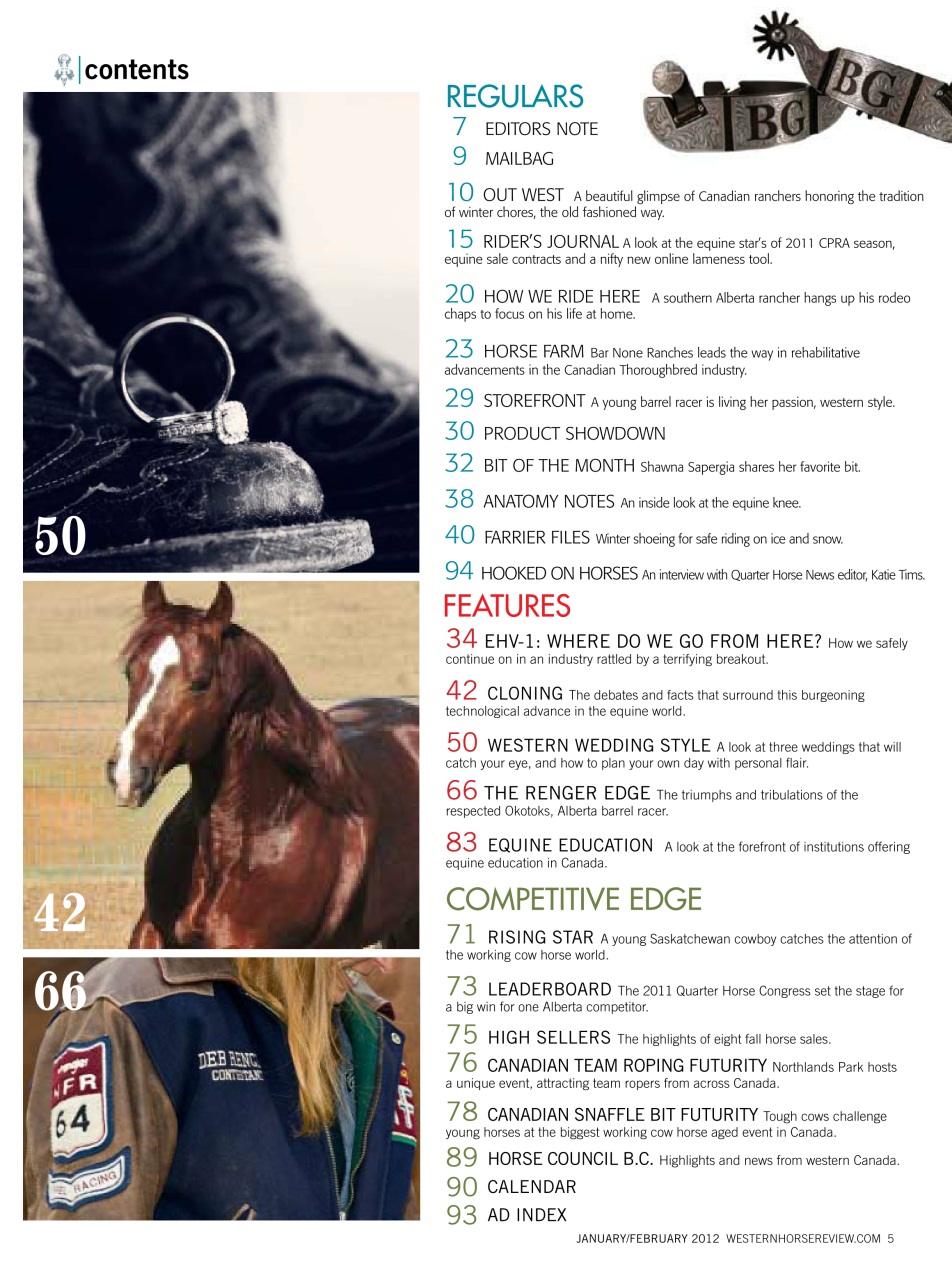 Western Horse Review Preview Pages