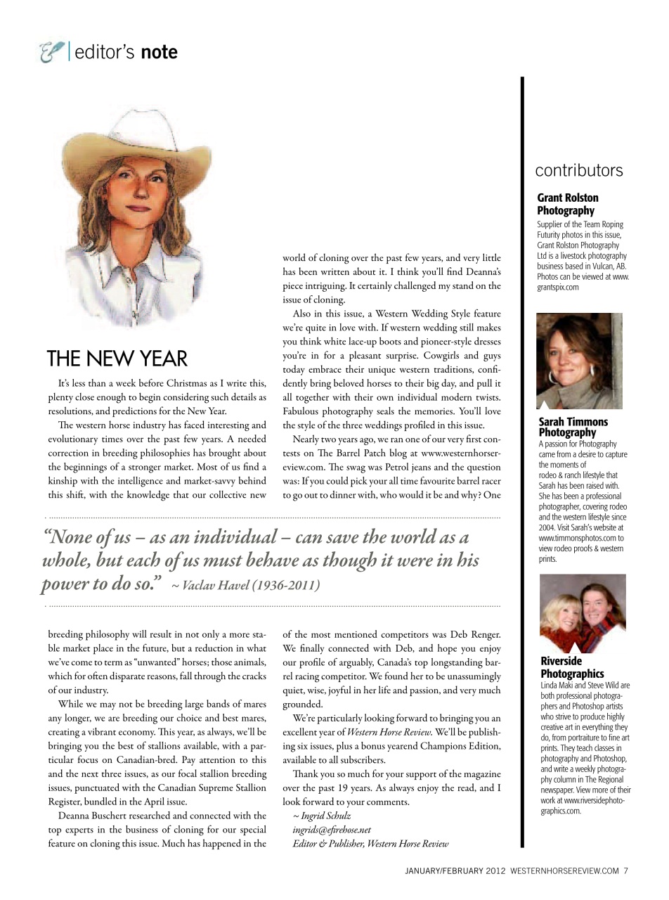 Western Horse Review Preview Pages