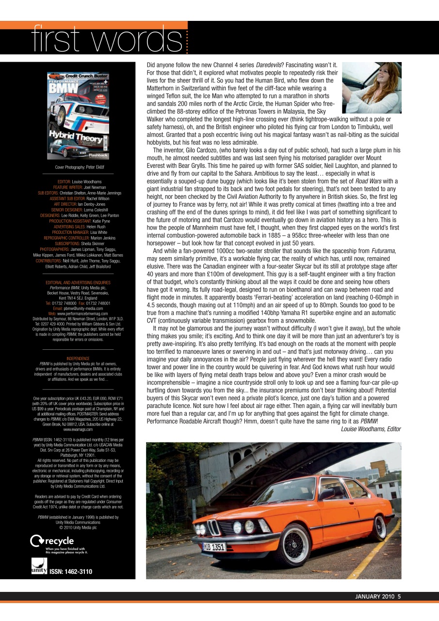 Performance BMW Preview Pages