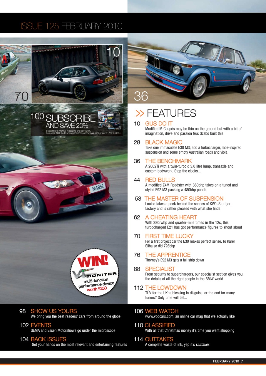 Performance BMW Preview Pages