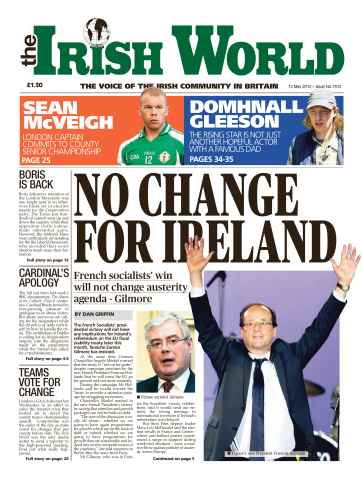 Irish World issue 12-05-2012