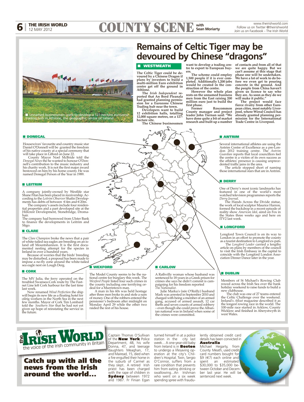 Irish World Preview Pages
