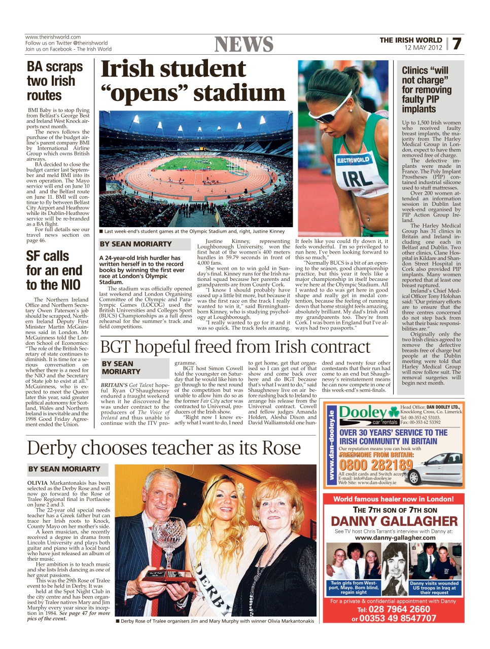 Irish World Preview Pages