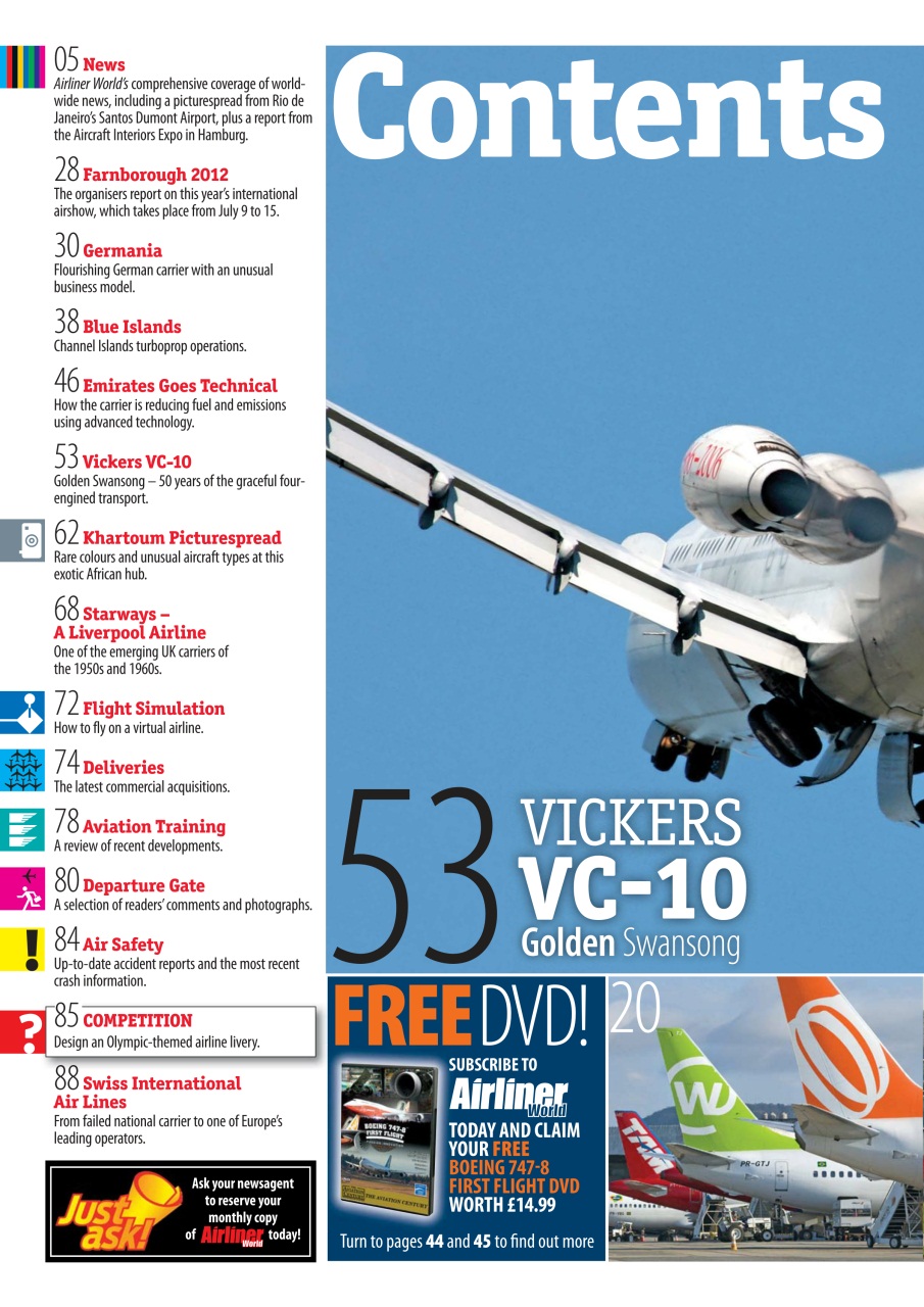 Airliner World Preview Pages